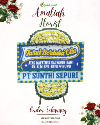 Papan Bunga Duka di Muara Sahung