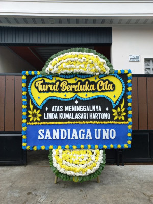 Papan Bunga Duka di Muara Sahung